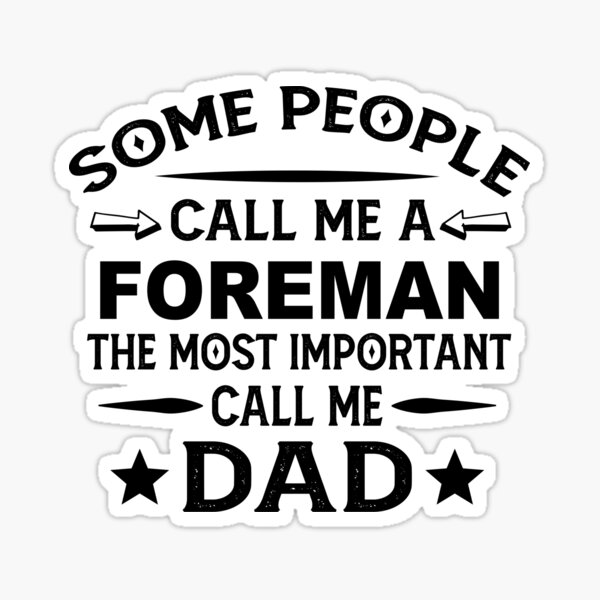 Artikel-Vorschau von Vorarbeiter Vater Papa T-Shirt Geschenk zum Vatertag Vorarbeiter Vater Vatertag, Vorarbeiter Papa Hudband Weihnachtsgeschenk, designt und verkauft von xlnv.