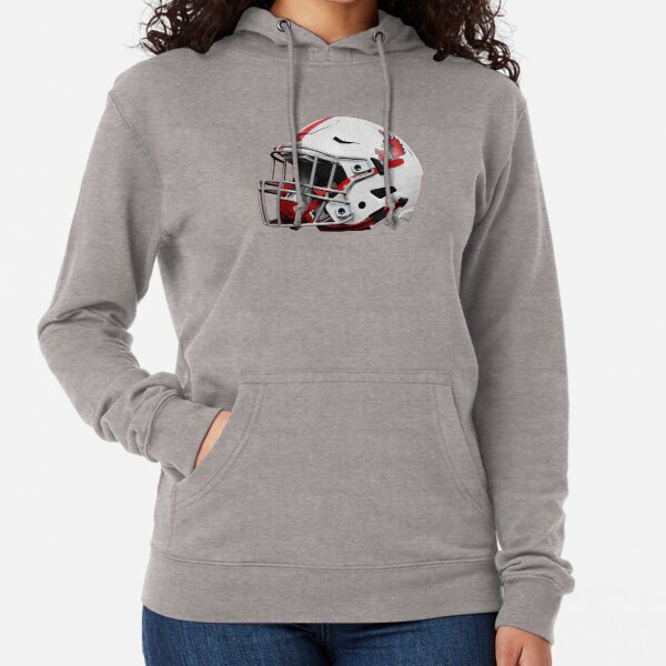 Red WJ Cardinal helmet Lightweight Hoodie
