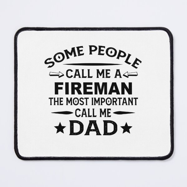 Item preview, fireman Father Dad T-shirt gift for father's Day fireman Dad Father's Day, fireman Dad Hudband Christmas Gift designed and sold by xlnv.