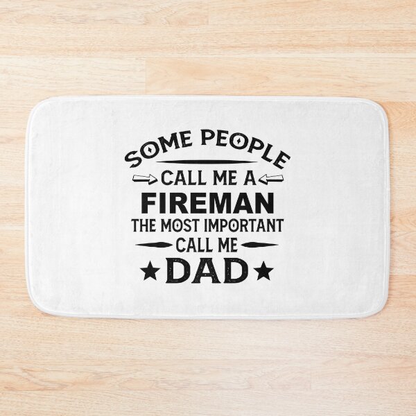 Item preview, fireman Father Dad T-shirt gift for father's Day fireman Dad Father's Day, fireman Dad Hudband Christmas Gift designed and sold by xlnv.