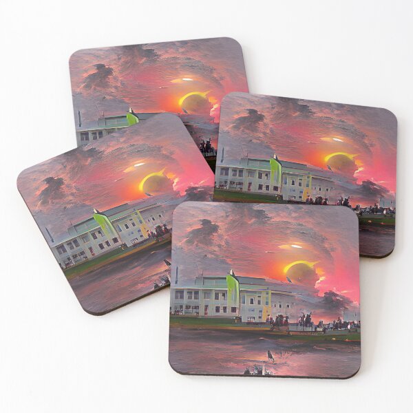 Item preview, Guyana Georgetown Sunset designed and sold by Visual-Fantasy.