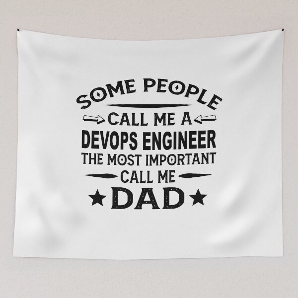 Item preview, Devops engineer Father Dad T-shirt gift for father's Day Devops engineer Dad Father's Day, Devops engineer Dad Hudband Christmas Gift designed and sold by xlnv.