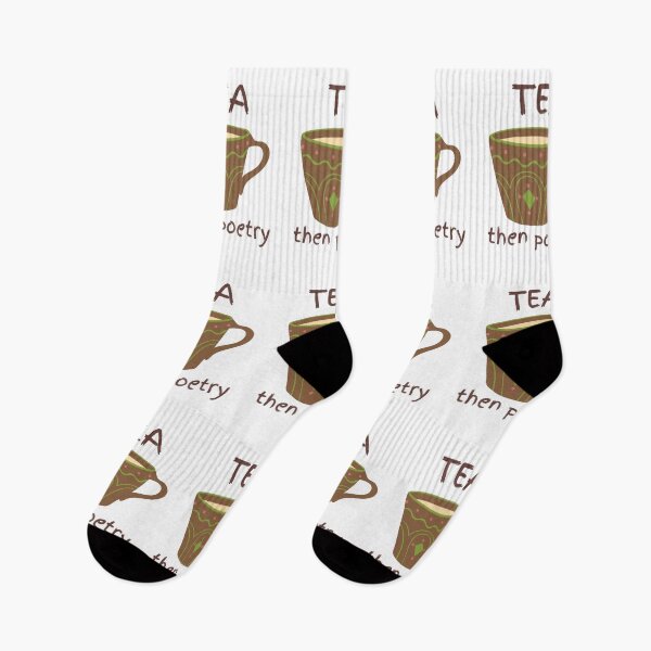 Item preview, Tea Then Poetry Fun For Bookworm designed and sold by IceCreamMuseum.