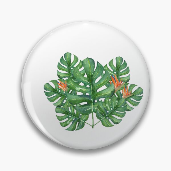 Item preview, Monstera Leaf Vintage Art Design designed and sold by Tmart123.