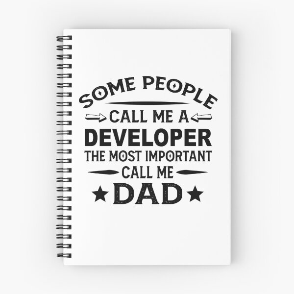 Item preview, developer Father Dad T-shirt gift for father's Day developer Dad Father's Day, developer Dad Hudband Christmas Gift designed and sold by xlnv.