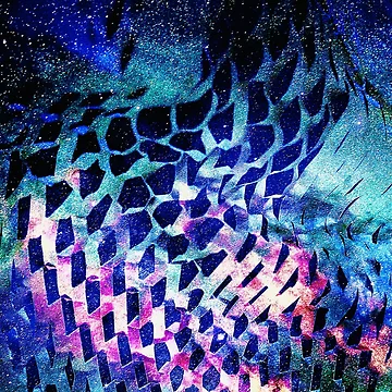 Artwork thumbnail, Paper In Space by Liz  Bajo Designs