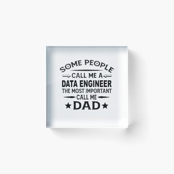 Item preview, Data engineer Father Dad T-shirt gift for father's Day Data engineer Dad Father's Day, Data engineer Dad Hudband Christmas Gift designed and sold by xlnv.