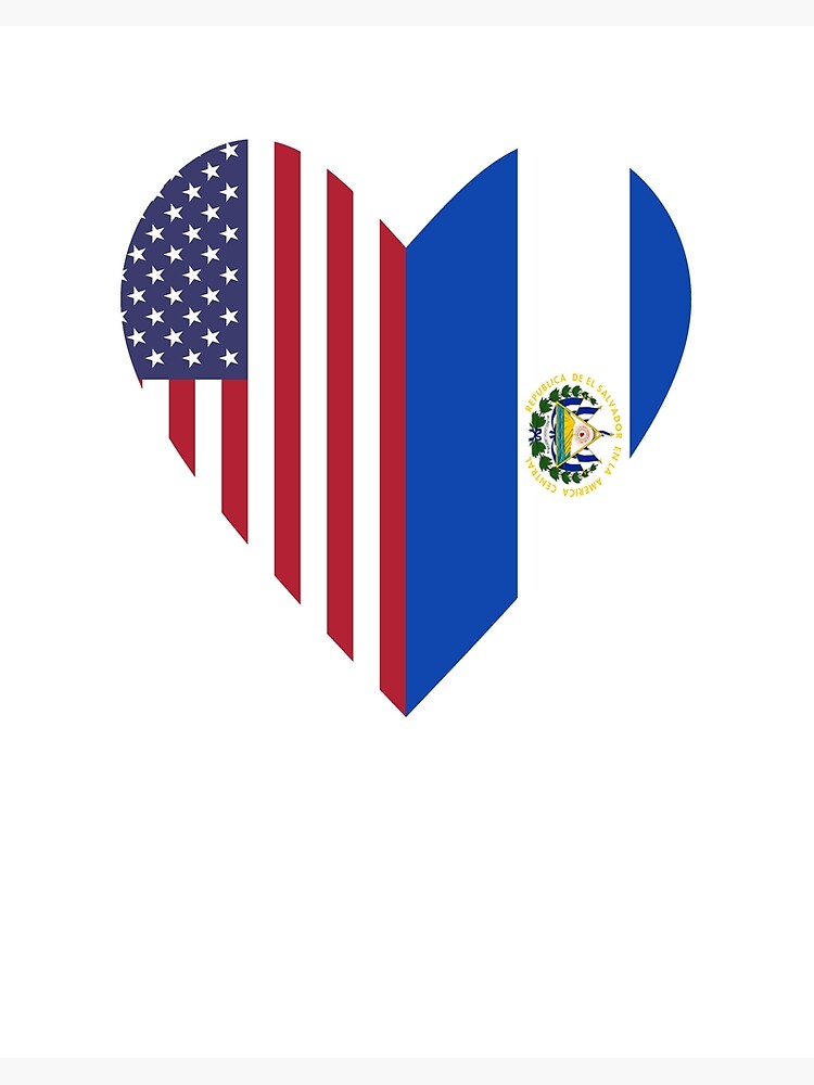 Salvadoran Roots Half American Flag El Salvador Gi' Women's Plus