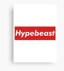 Supreme Box Logo - "Hypebeast" Canvas Print