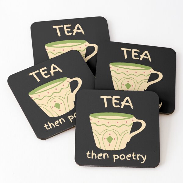 Item preview, Tea Then Poetry Fun For Bookworm designed and sold by IceCreamMuseum.