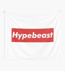 Supreme Box Logo - "Hypebeast" Wall Tapestry