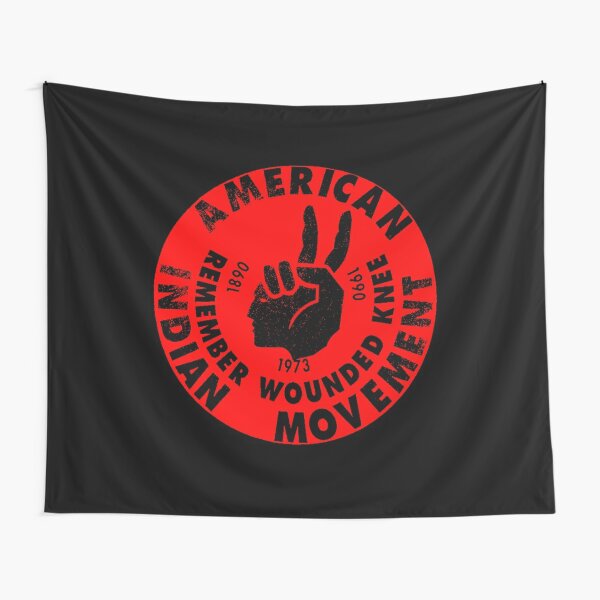 Disover AIM (American Indian Movement) Tapestry
