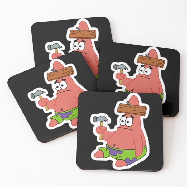 Item preview, SpongeBob - Patrick with wood on head designed and sold by bowenfred38.