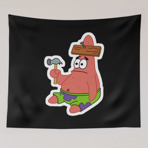 Item preview, SpongeBob - Patrick with wood on head designed and sold by bowenfred38.