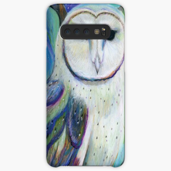 Barn Owl in a Fantasy Forest Samsung Galaxy Snap Case