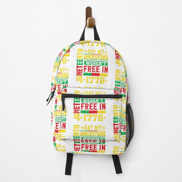 Item preview, Juneteenth Day My Ancestors Werenot free in 1776 American People The Patriots Blood is the seed of Freedom Tree America Flag Happy Life Apparel Essential Motivation Inspiration Joy Mood designed and sold by DesignByHeartUK.