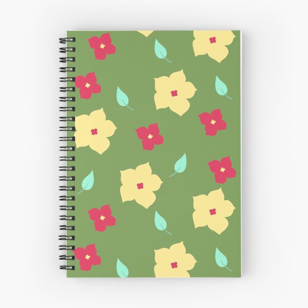 Item preview, Green Yellow Red Flower Circle Print  designed and sold by edwinvisuals.