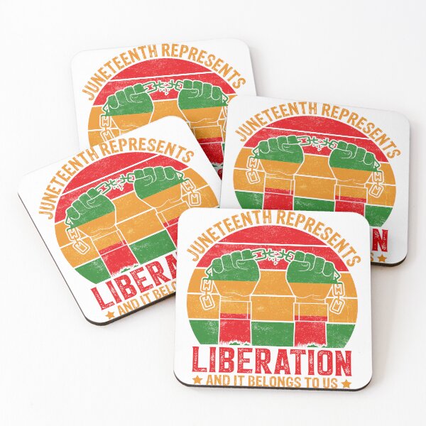 Item preview, Juneteenth Represents Liberation And It Belongs To Us American People The Patriots Blood is the seed of Freedom Tree America Flag Happy Life Apparel Essential Motivation Inspiration Joy Mood designed and sold by DesignByHeartUK.