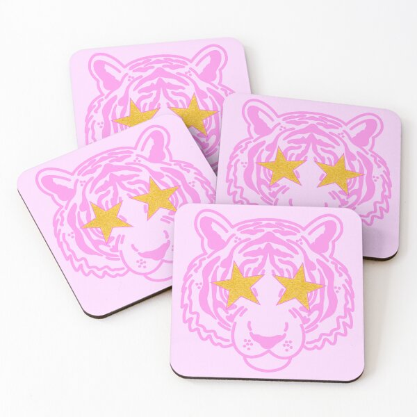 Artikelvorschau, Preppy pink and gold leopard  entworfen und verkauft von mollsdesignss.