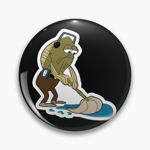 Artikelvorschau, Fred the Fish Mopping Meme entworfen und verkauft von bowenfred38.