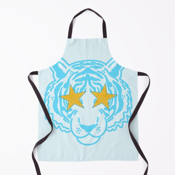 Item preview, Preppy blue and gold leopard  designed and sold by mollsdesignss.