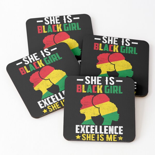 Item preview, She is Black Girl Excellence She is Me American People The Patriots Blood is the seed of Freedom Tree America Flag Happy Life Apparel Essential Motivation Inspiration Joy Mood designed and sold by DesignByHeartUK.