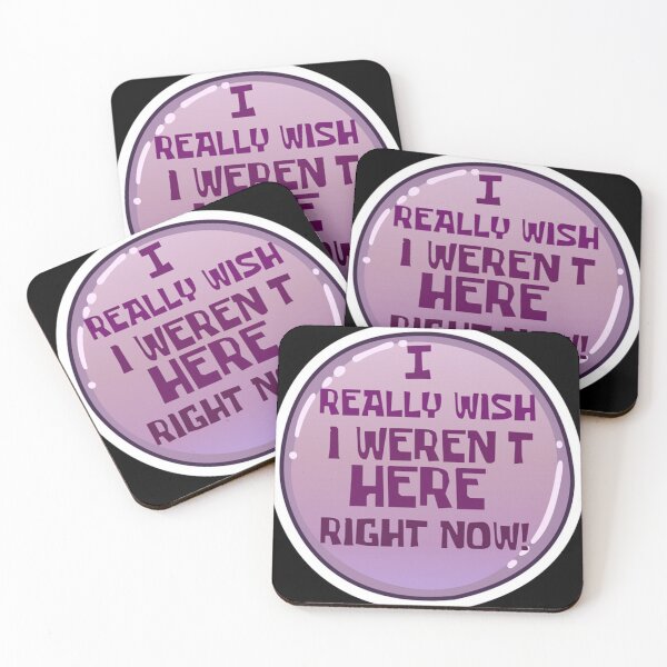 Item preview, I Really Wish I Weren't Here Right Now designed and sold by bowenfred38.