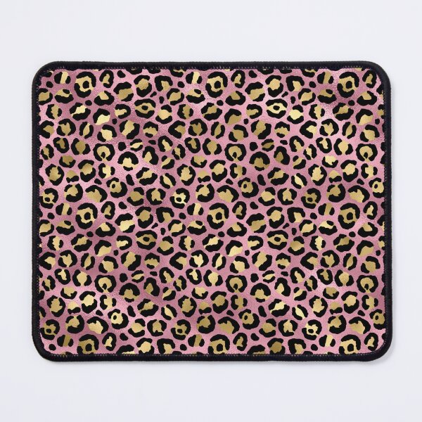 Item preview, Pink and Gold Leopard Print designed and sold by Melissify.