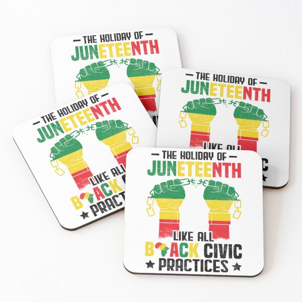 Item preview, The Holiday of Juneteenth Like All Black Civic Preactices People The Patriots Blood is the seed of Freedom Tree America Flag Happy Life Apparel Essential Motivation Inspiration Joy Mood designed and sold by DesignByHeartUK.