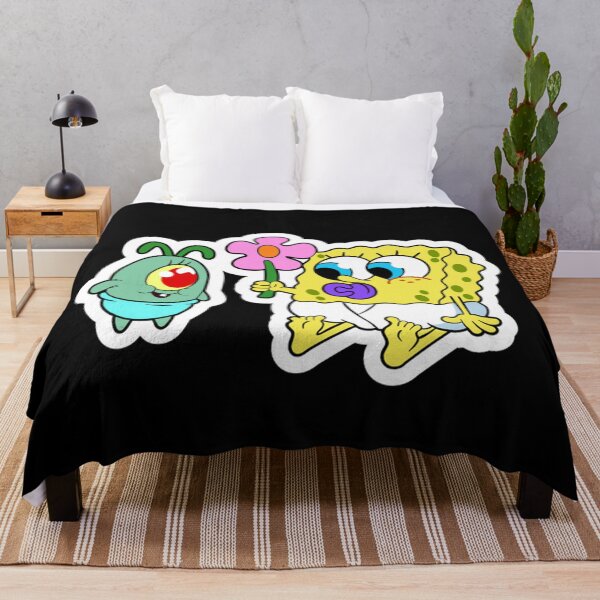 Item preview, Kid Plankton and Baby SpongeBob designed and sold by bowenfred38.