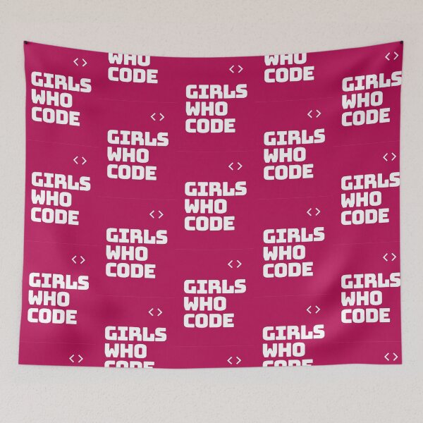 Item preview, Girls Who Code designed and sold by JZCustom Art Sales.