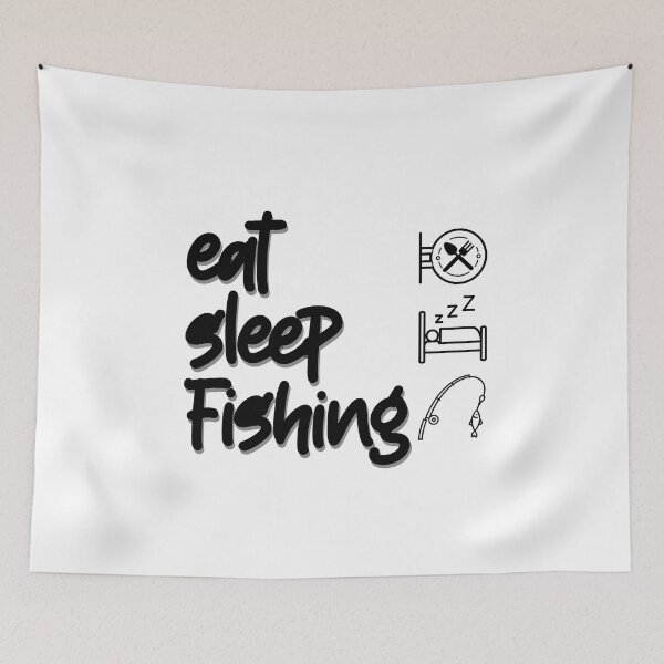 Item preview, eat, sleep , fishing designed and sold by meesara.