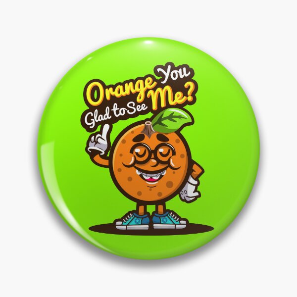 Item preview, Orange You Glad to See Me? designed and sold by ArigatoDesigns.