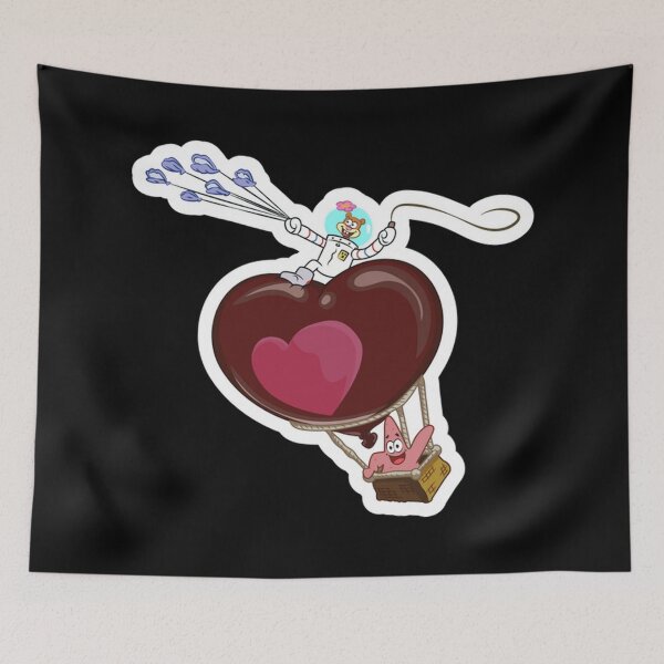 Item preview, Patrick Star and Sandy Valentine's Day designed and sold by bowenfred38.