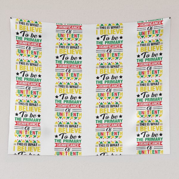 Item preview, This is what i believe to be Juneteenth The Primary Significance Freedom Tree America Flag Happy Life Apparel Essential Motivation Inspiration Joy Mood designed and sold by DesignByHeartUK.