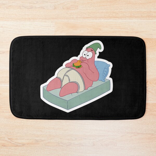 Item preview, Patrick Star Eating Burger designed and sold by bowenfred38.