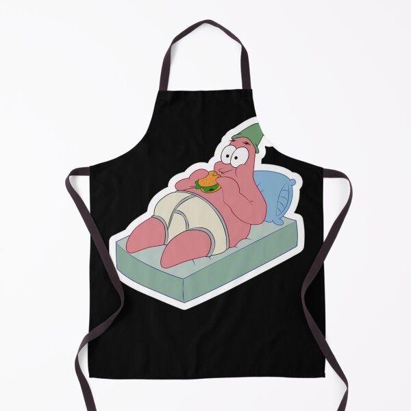 Item preview, Patrick Star Eating Burger designed and sold by bowenfred38.