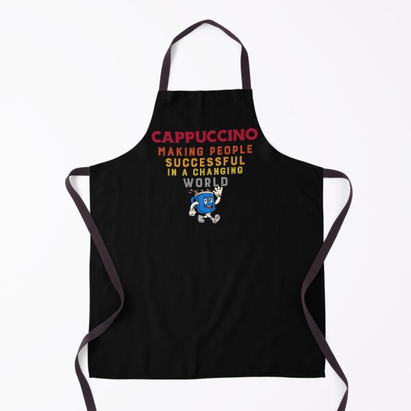 Item preview, Retro Funny Cappuccino Making People Successful designed and sold by InspiredForever.