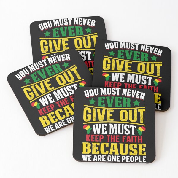 Item preview, You must ever give out we must keep the faith freedom People The Patriots Blood is the seed of Freedom Tree America Flag Happy Life Apparel Essential Motivation Inspiration Joy Mood designed and sold by DesignByHeartUK.
