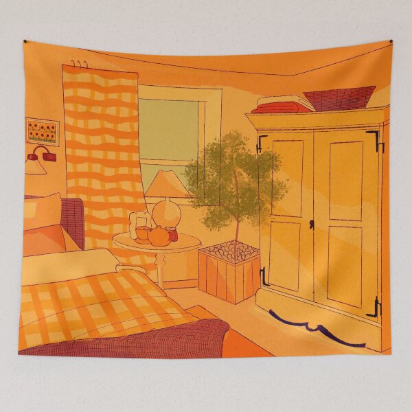 Item preview, Yellow Bedroom designed and sold by titeaart.