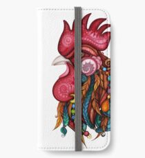 Tribal Rooster Design iPhone Wallet/Case/Skin