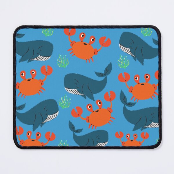 Item preview, Underwater life - whale and crab designed and sold by Monlin.