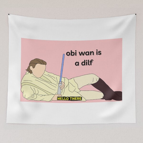 Item preview, obi wan is a dilf designed and sold by josettemichele.
