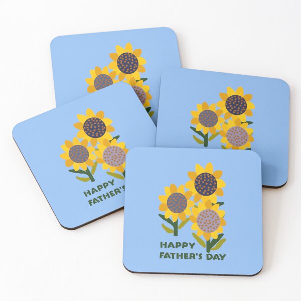 Artikelvorschau, Happy Father's Day with Sunflowers entworfen und verkauft von Deutschic.