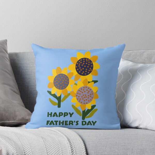 Artikelvorschau, Happy Father's Day with Sunflowers entworfen und verkauft von Deutschic.