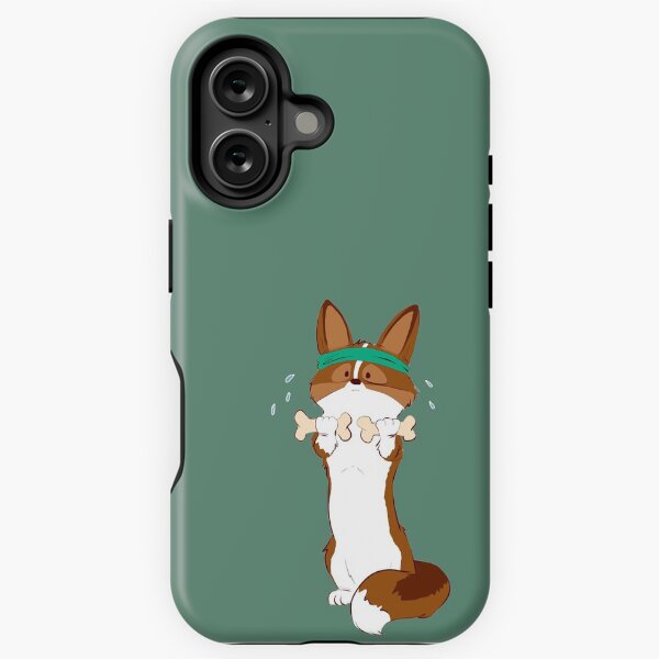 Fitness Corgi iPhone Tough Case