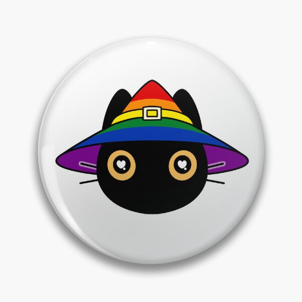 Artikelvorschau, Cat Witch Gay Pride entworfen und verkauft von jayqdrawings.