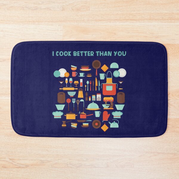 Item preview, I Cook Better Than You Cuisine and Gastronomy designed and sold by PapitosPlace.