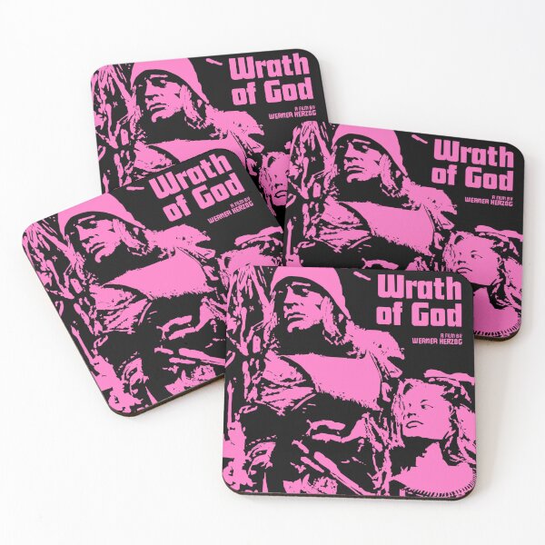 Item preview, LARGE aguirre wrath of god pink movie poster designed and sold by gruzinkerbelle.