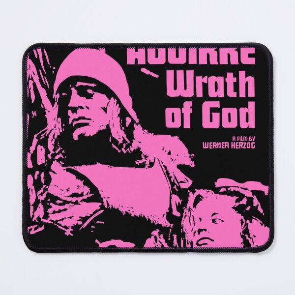 Item preview, LARGE aguirre wrath of god pink movie poster designed and sold by gruzinkerbelle.